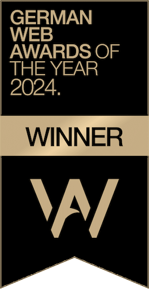German Web Awards of the Year 2024 &ndash; Winner